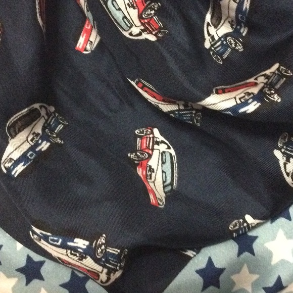 Vintage Coach silk scarf cars and stars theme - Picture 3 of 8